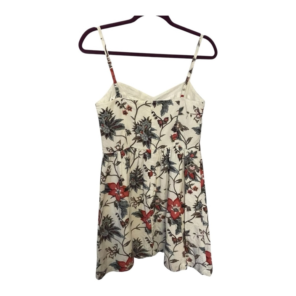 LOFT pink and white floral minidress - Picture 2 of 4